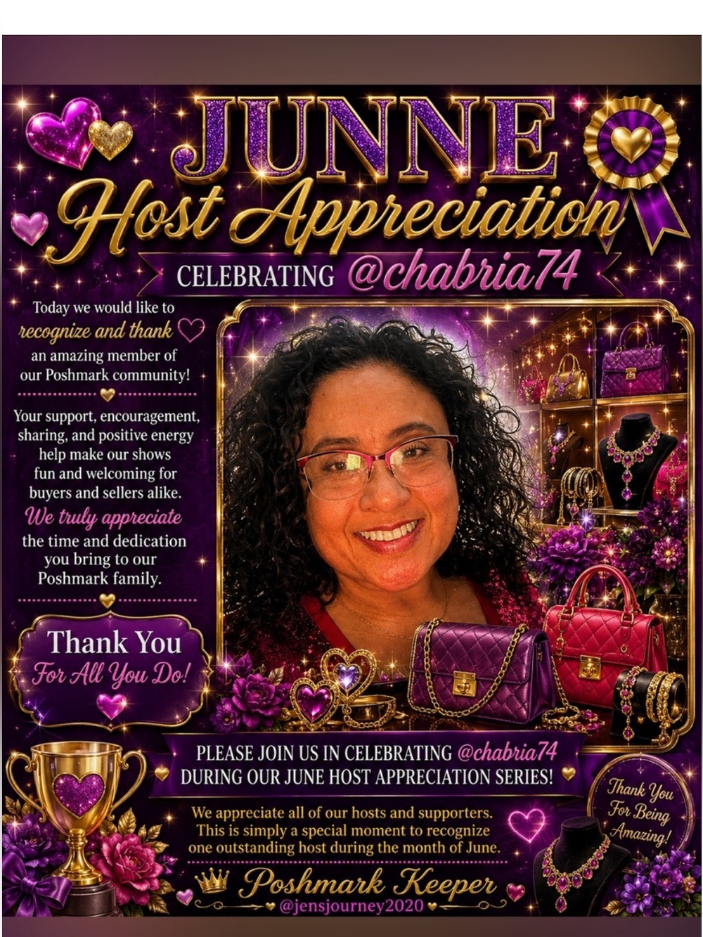 🎊 Posher Appreciation Show  @jensjourney2020 🎊 06/26 @5:30pm PST